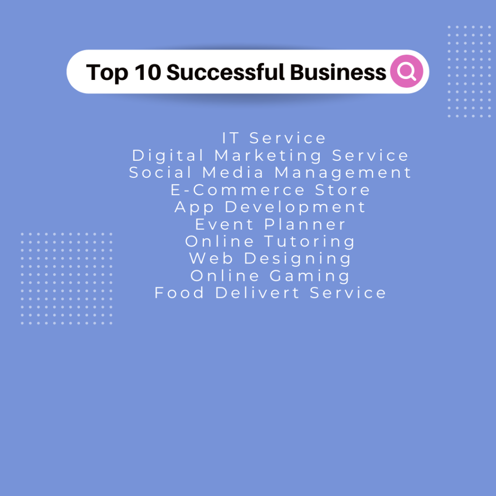 Top 10 successful business