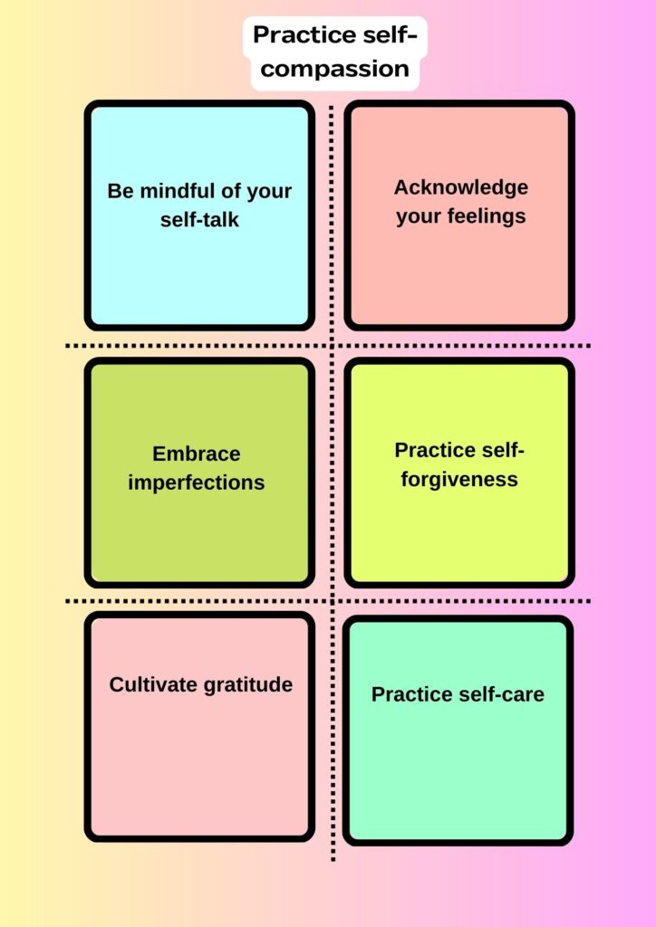 How to practice self-compassion