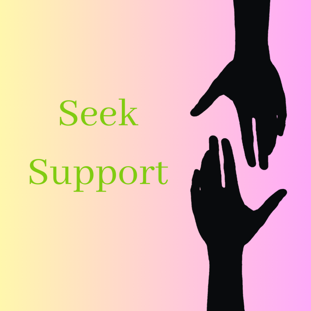 seek support