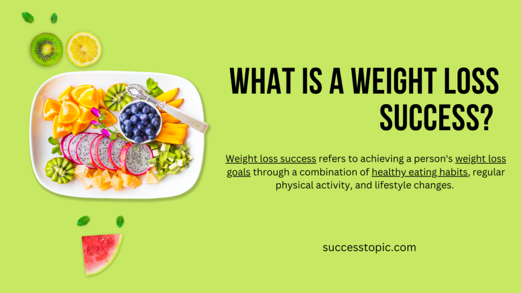 What is a Weight Loss Success?